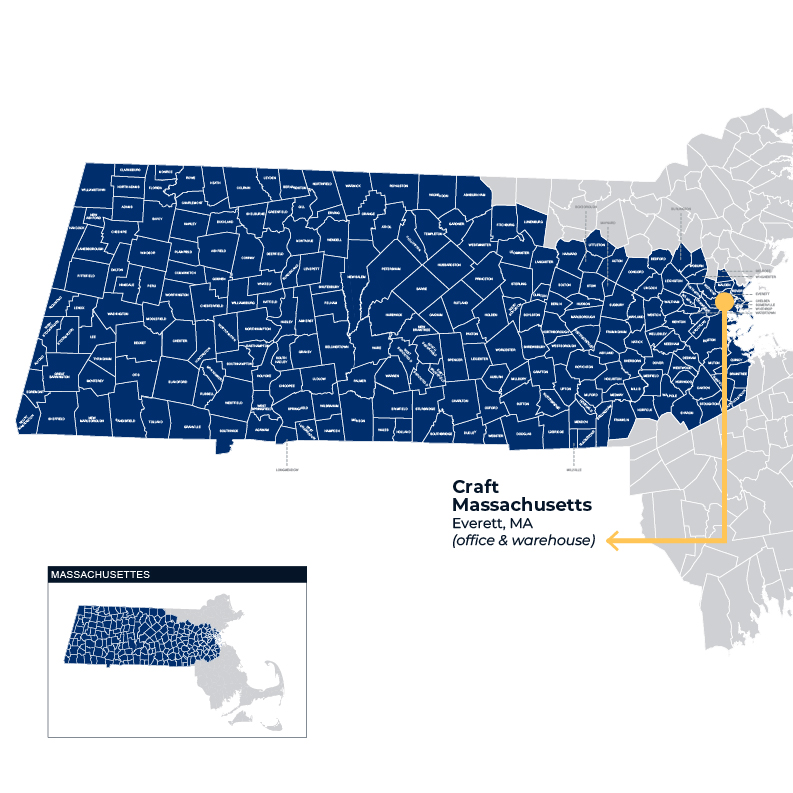 Craft MA territory map